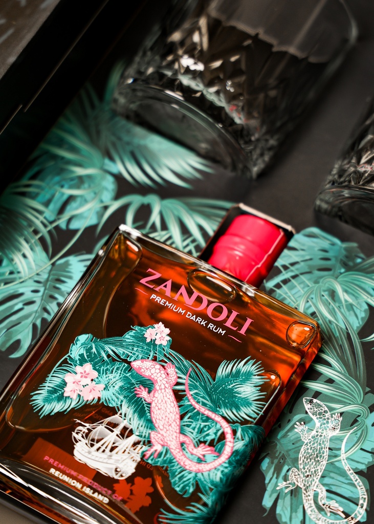 Zandoli Reunion Island - New Giftbox - 0,5l - 40%vol