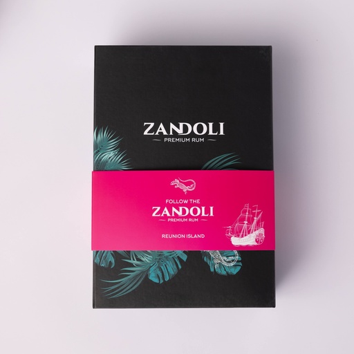 Giftbox Zandoli Reunion Island 0,5l 